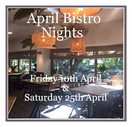 Riley's April Bistro Menu image